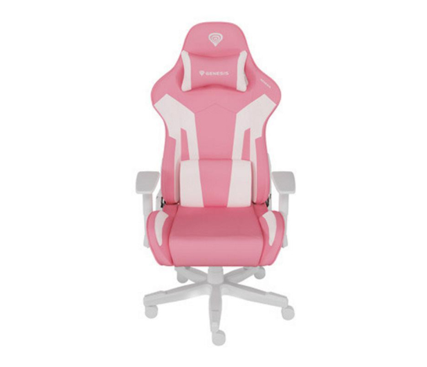 Genesis Fotel gamingowy Nitro 710 różowo-biały - 1079612 - zdjęcie